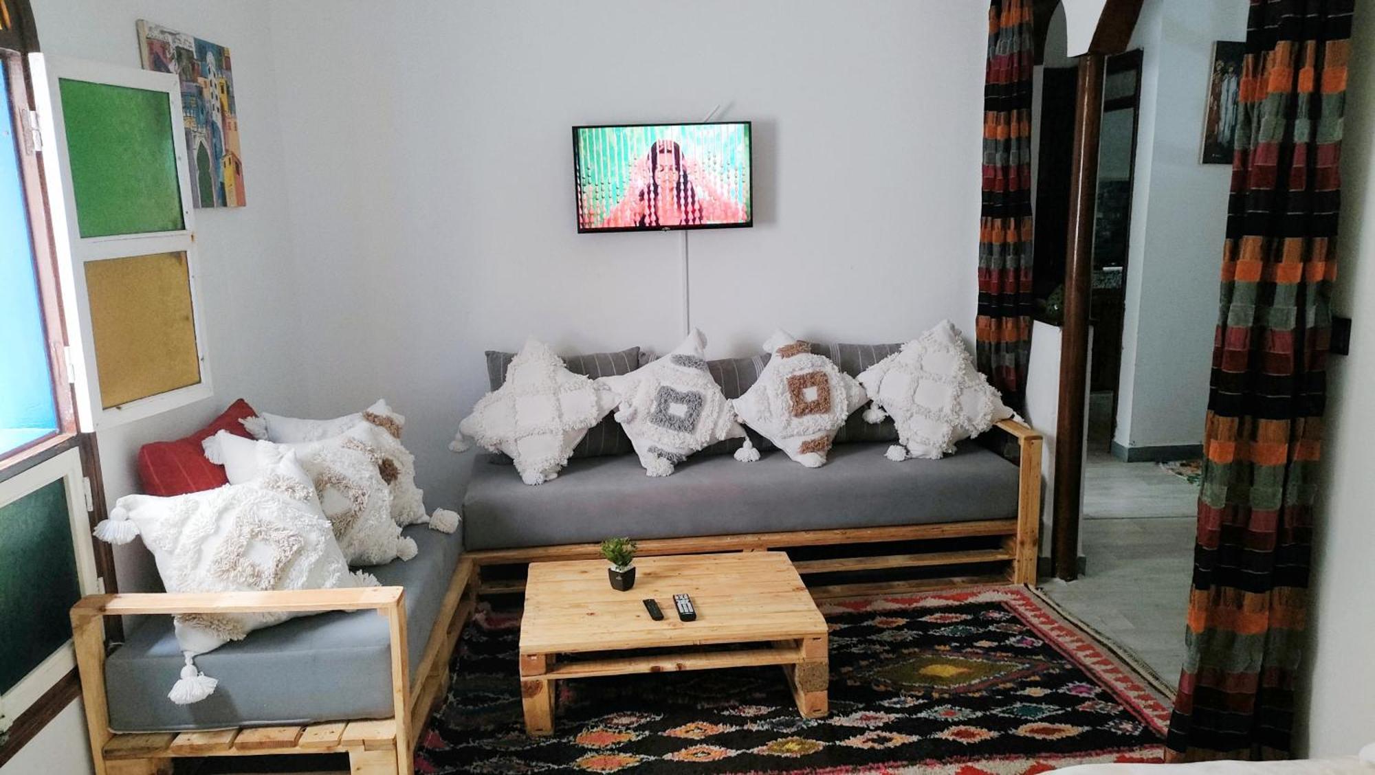 Apartmán La Casa De Papel As-Sawíra Exteriér fotografie
